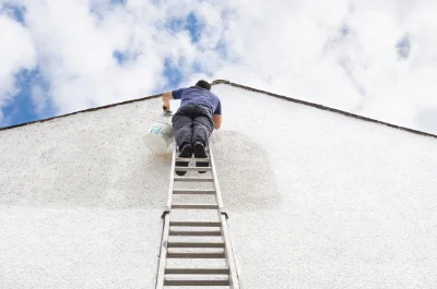 Peinture extérieure à Dormelles — façades et ravalement